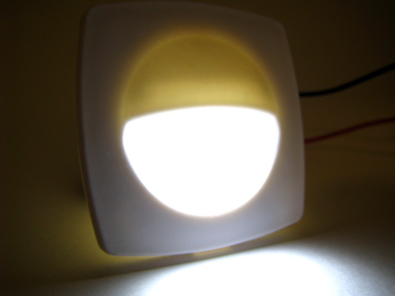 White Flush Mount LED Light